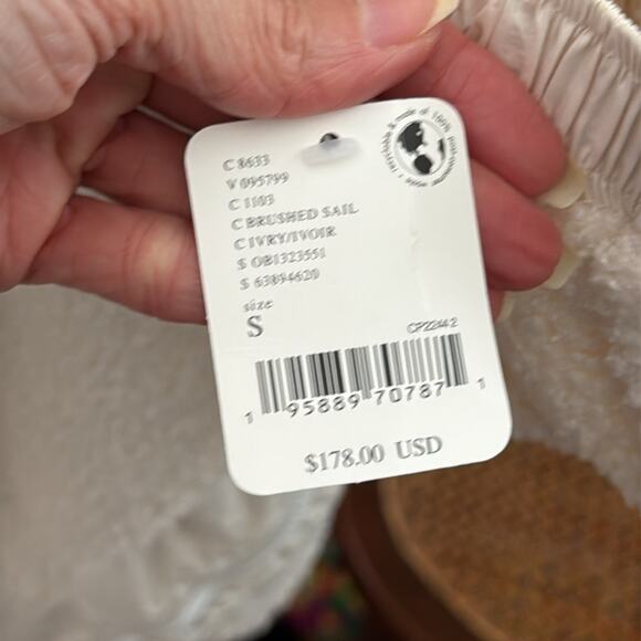 NWT Free People Movement Fuzzy Was She Brushed Sail Fleece Pullover Hoodie - Picture 4 of 6